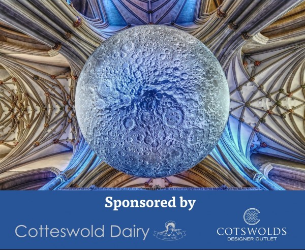 Museum of the Moon at Tewkesbury Abbey